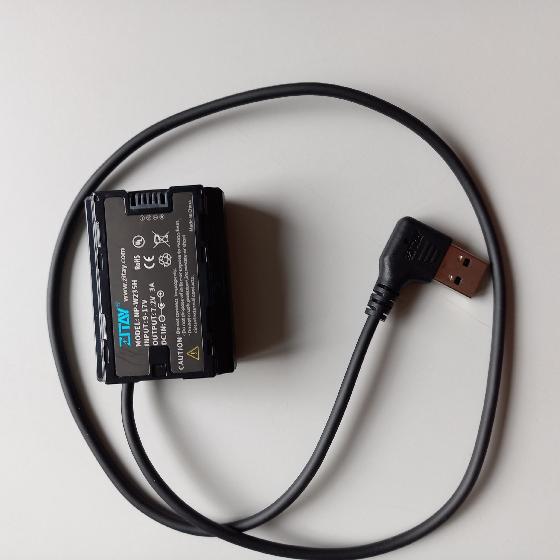 Fausse batterie pour Fuji