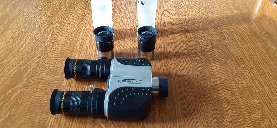 tète bino Perl + 2 paires d'oculaires