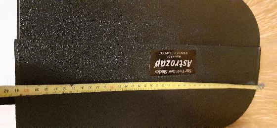 par buée astrozap pour 14"