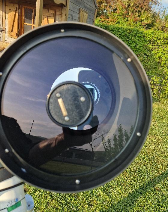 Tube C8 orange, filtre, anneau chauff, bague T2SC.,