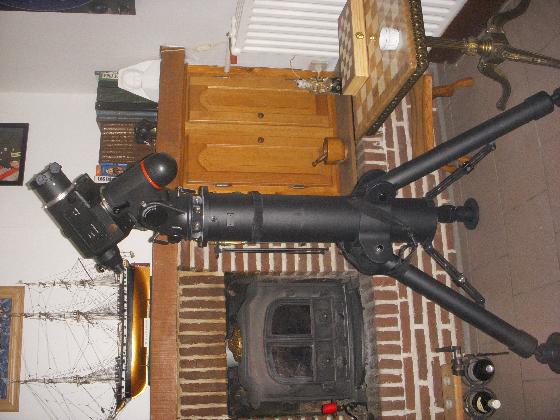 RC astro-tech 304mm et EQ6 sur pied colonne