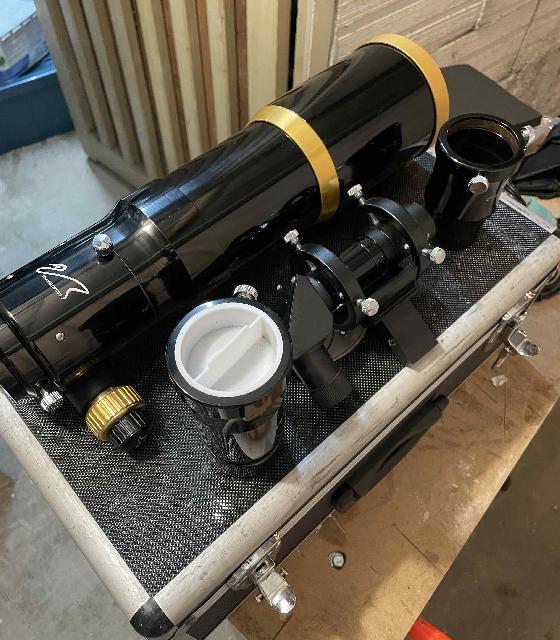 Lunette William Optics doublet Fluorite 80mm