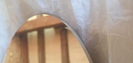 Miroir plan secondaire 120mm petit axe céramique