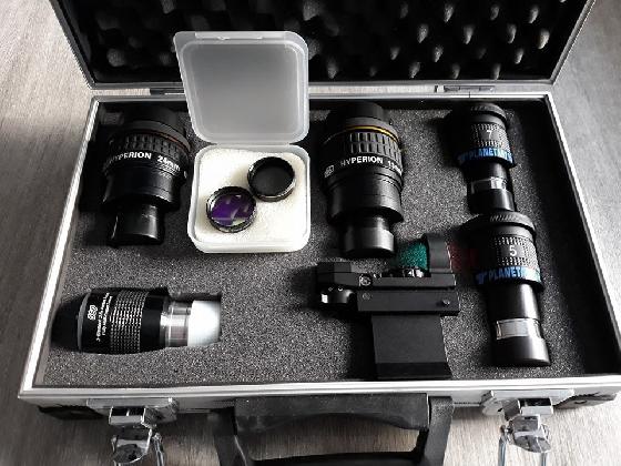 Skywatcher 150/750 + occulaires + full accessoires