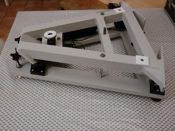 Tablle équatoriale TOM O' pour 400m motorisée 2 axes  avec ST4