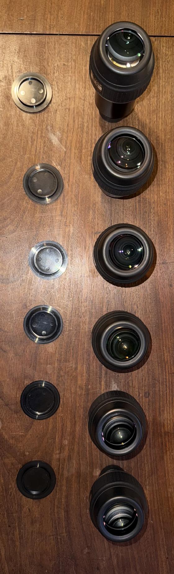 Pentax XW 3,5mm 7mm 10mm 14mm 20mm