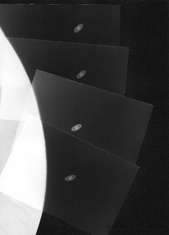 Occultation de Saturne par la Lune