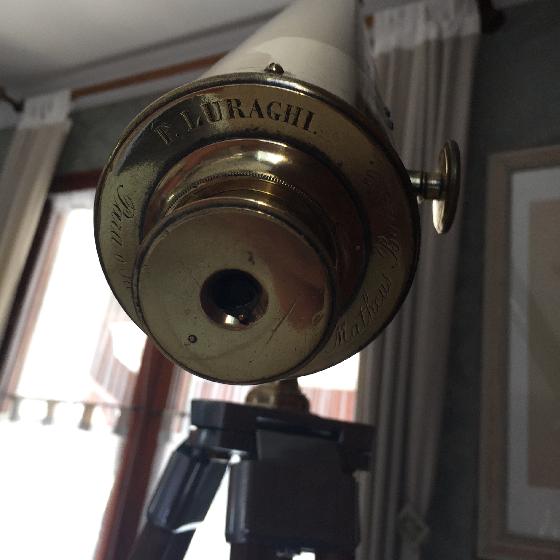 Rare grand télescope XIXème