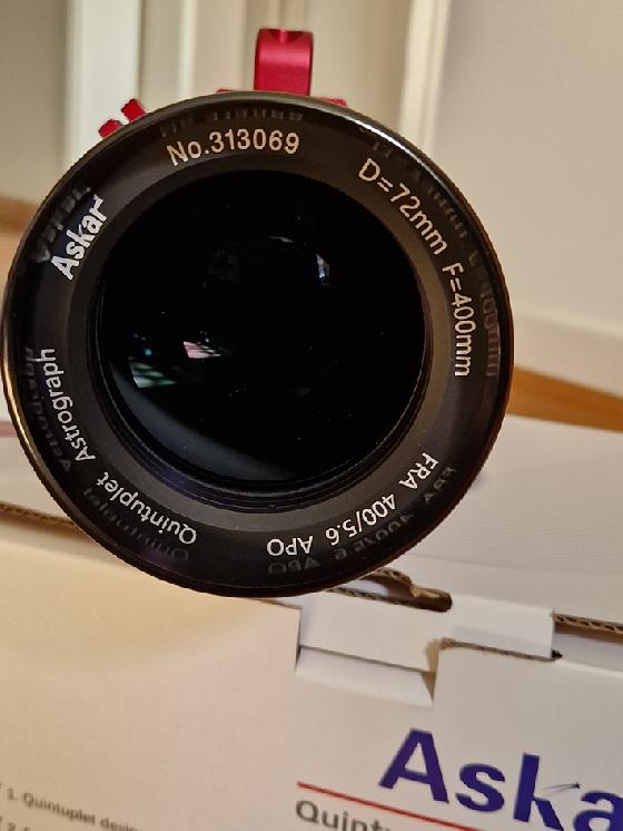 Quintuplet Askar 400/5.6 APO