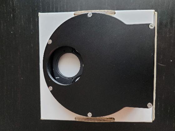 Roue à filtre ZWO EFW mini 5 position + filtres LRGB montés 1,25"