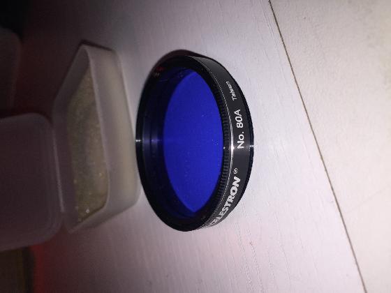 Filtre Celestron 80A & 58A