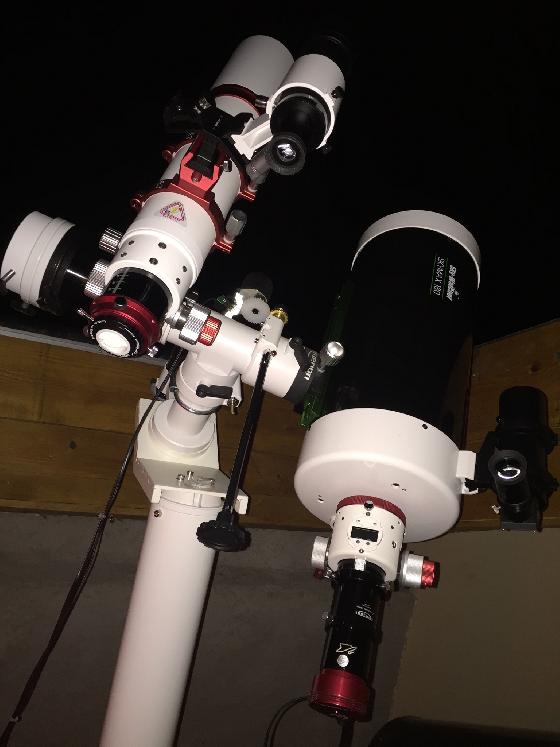 Monture skytee motorisée 