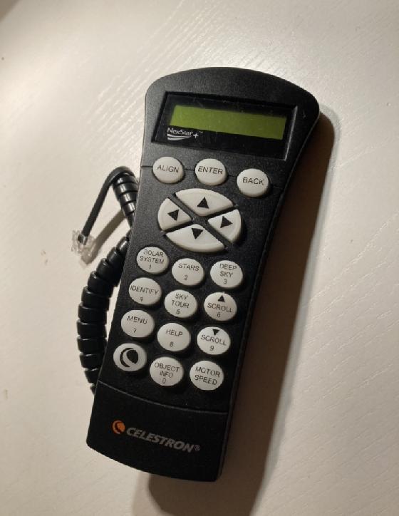 Raquette de cde celestron nexstar +