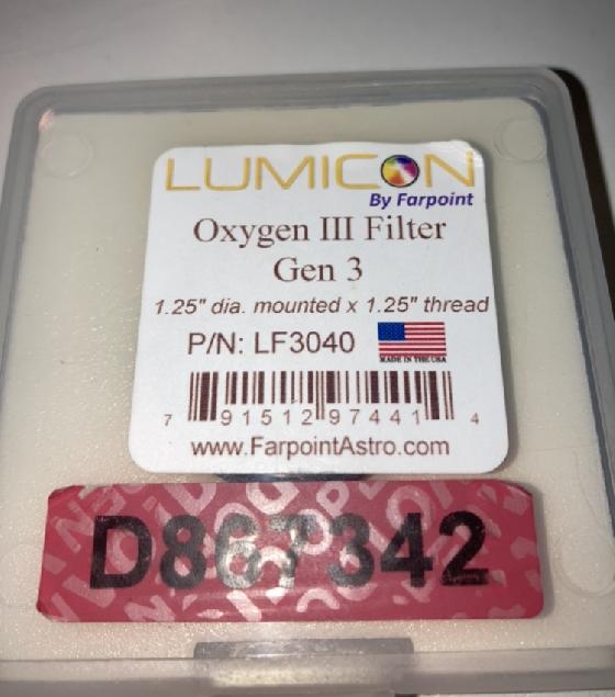 Filtre OIII lumicon