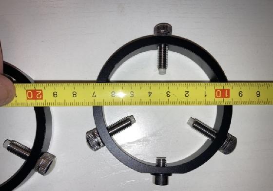 Paire d’anneaux chercheur