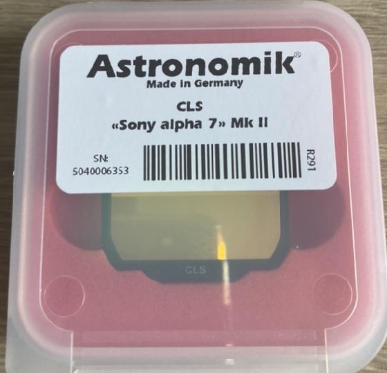 Filtre astronomik sony alpha cls