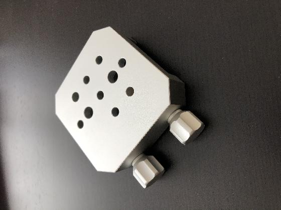 VDS accessoire PLATINE TYPE VIXEN FEMELLE À DOUBLE SERRAGE - KEPLER