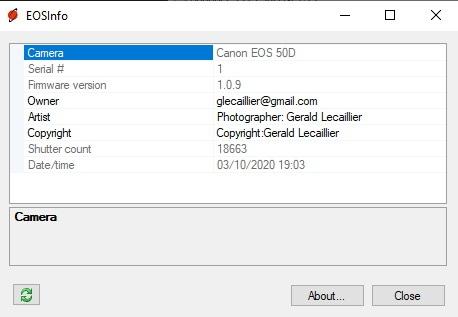 VDS EOS 50D + acessoires
