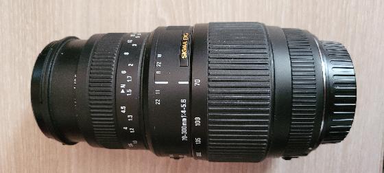 Canon 1100D + Sigma Objectif 70-300 mm F4-5,6 DG Macro