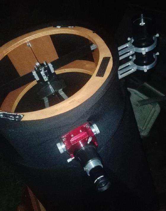 Telescope astrographe 300F4 sur table équato