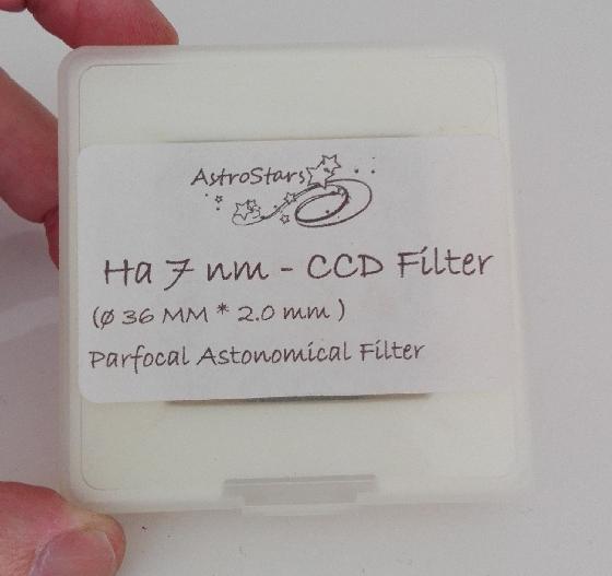 Fitre astrostars Ha 7nm en 36mm