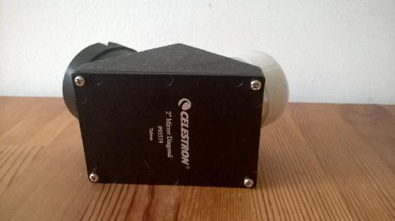 renvoi coudé 2" miroir et bague de serrage