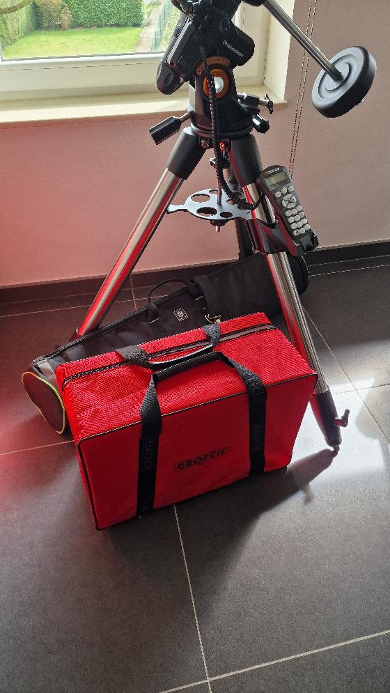 Monture Celestron Advanced VX AVX Goto + platine ADM + sacs + alimentation