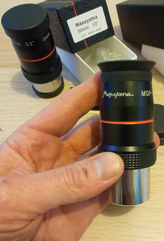 Paire de Masuyama MOP 30mm 53°