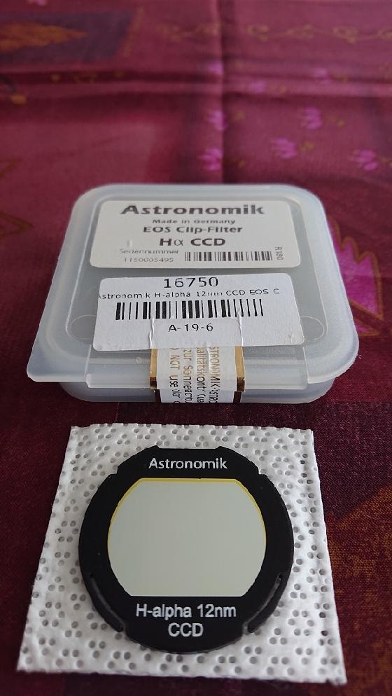 Flitres pour Canon EOS - Clip Filter - CLS-CCD et Halpha CCD