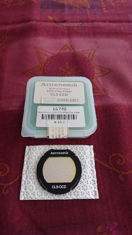 Flitres pour Canon EOS - Clip Filter - CLS-CCD et Halpha CCD