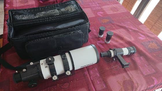 Tube optique lunette Orion ShortTube 80/400 avec accessoires