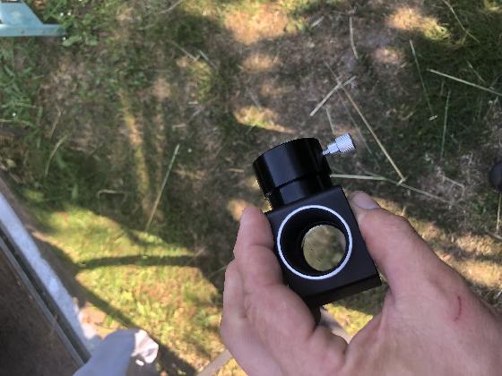 Renvoi coudé Kepler à miroir 99% 31,75mm