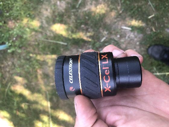 Oculaire Celestron x-cel LX 7mm et 12mm