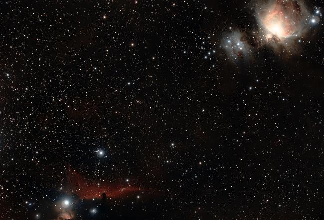 Nébuleuses M42/IC434