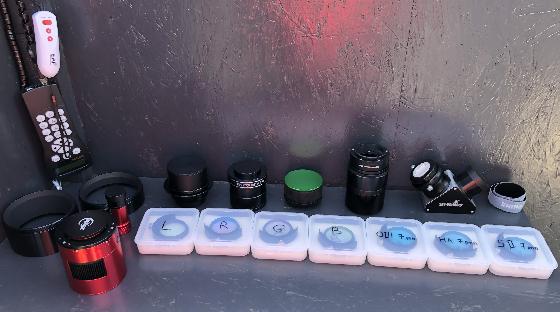 Setup astro-photo complet pour ciel profond