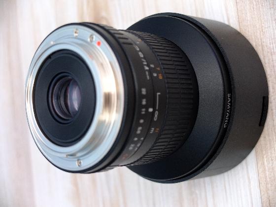 Objectif SAMYANG 2.8 / 14mm pour boitier canon