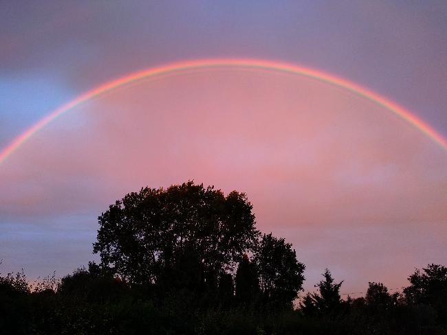 Arc en Ciel crépusculaire
