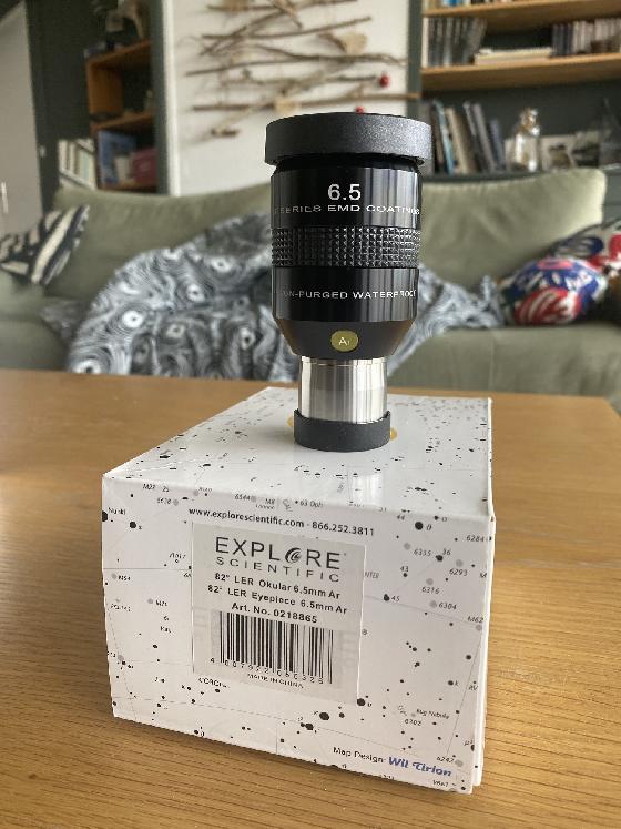 Oculaire Explore scientific 6.5 mm 82 degrés