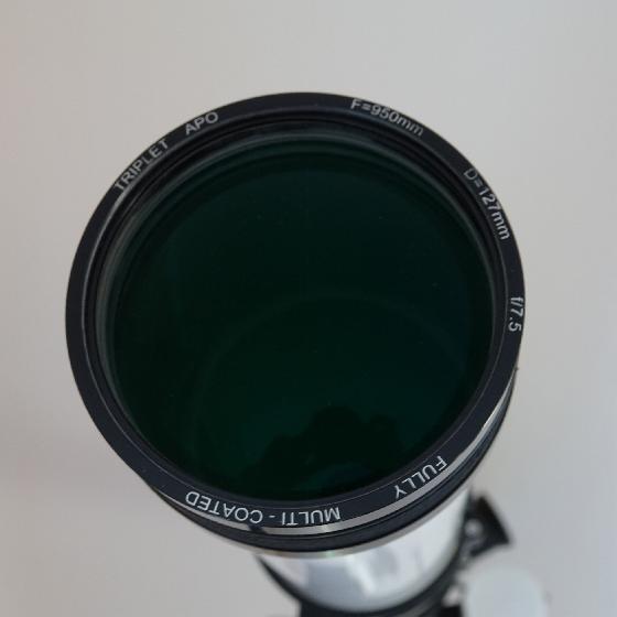 Lunette triplet APO 127 ED