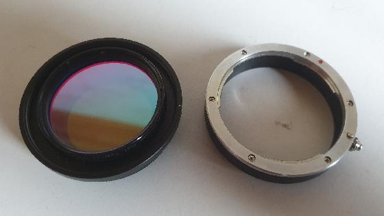 Adaptateur CANON vers CCD