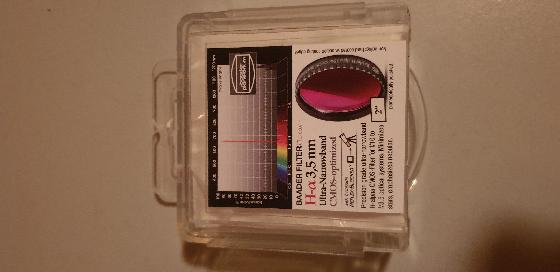 Filtre Baader Halpha 3.5 nm