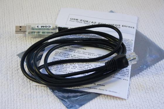 Télescope Celestron C11 sur monture Skywatcher AZEQ6 plus accessoires