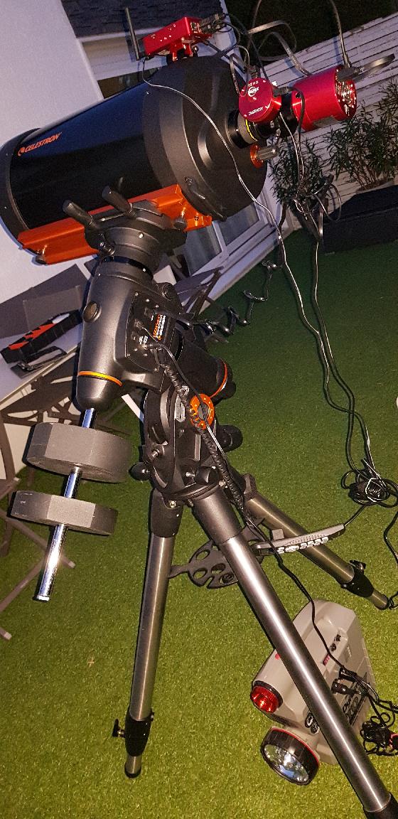 Monture Celestron cgem