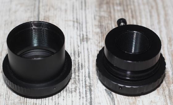 Bague adaptatrice CANON EOS vers lunette astronomie