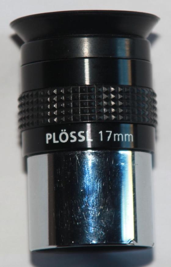 Lot de quatre oculaires 20, 17, 15 et 10 mm