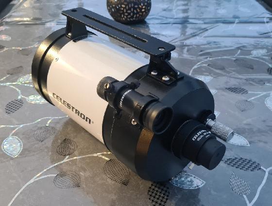 Celestron C5 Tube Blanc + Filtre Photo Solaire