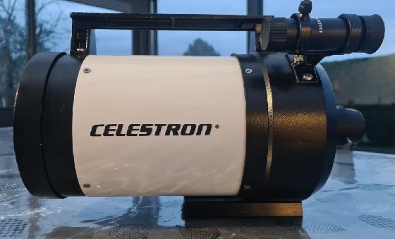 Celestron C5 Tube Blanc + Filtre Photo Solaire