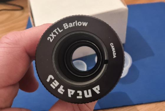 Barlow x2 Antares 31,75 mm serrage annulaire