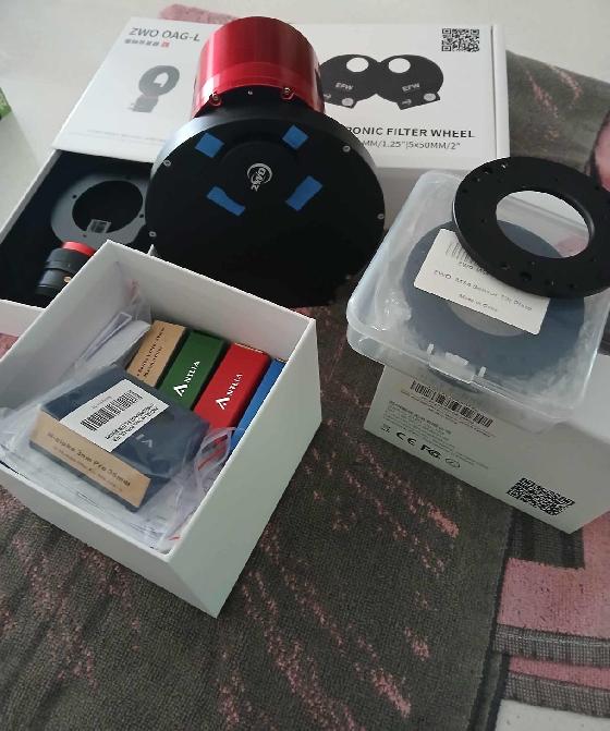 ZWO 2600MM avec EFW et filtres