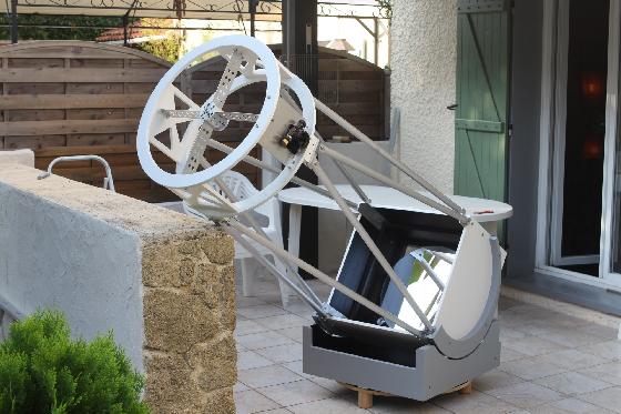 Télescope 512mm avec optique Mirrosphère